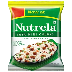 Nutrela Soya Chunks - Mini, 80 g Pouch