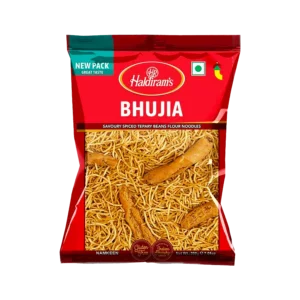 Haldiram Bhujiawala Chatak Bhujia Namkeen - 800g (Pack of 2 x 400g each) - Traditional Indian Bhujia/Bhujiya Snacks