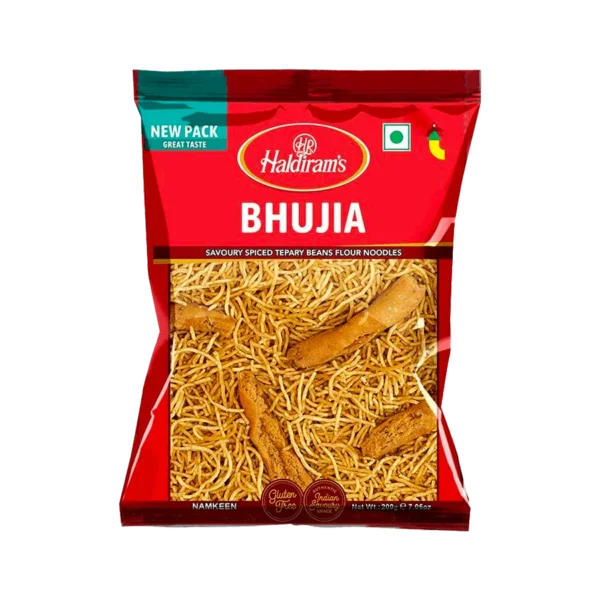 Haldiram Bhujiawala Chatak Bhujia Namkeen - 800g (Pack of 2 x 400g each) - Traditional Indian Bhujia/Bhujiya Snacks